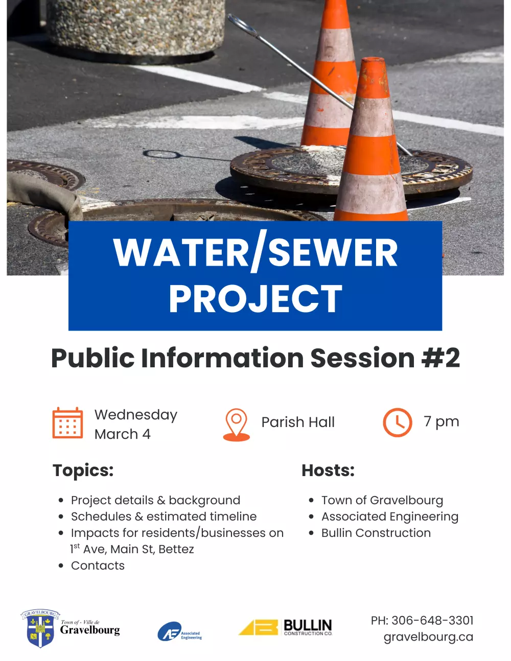 Water Sewer Project Info Session