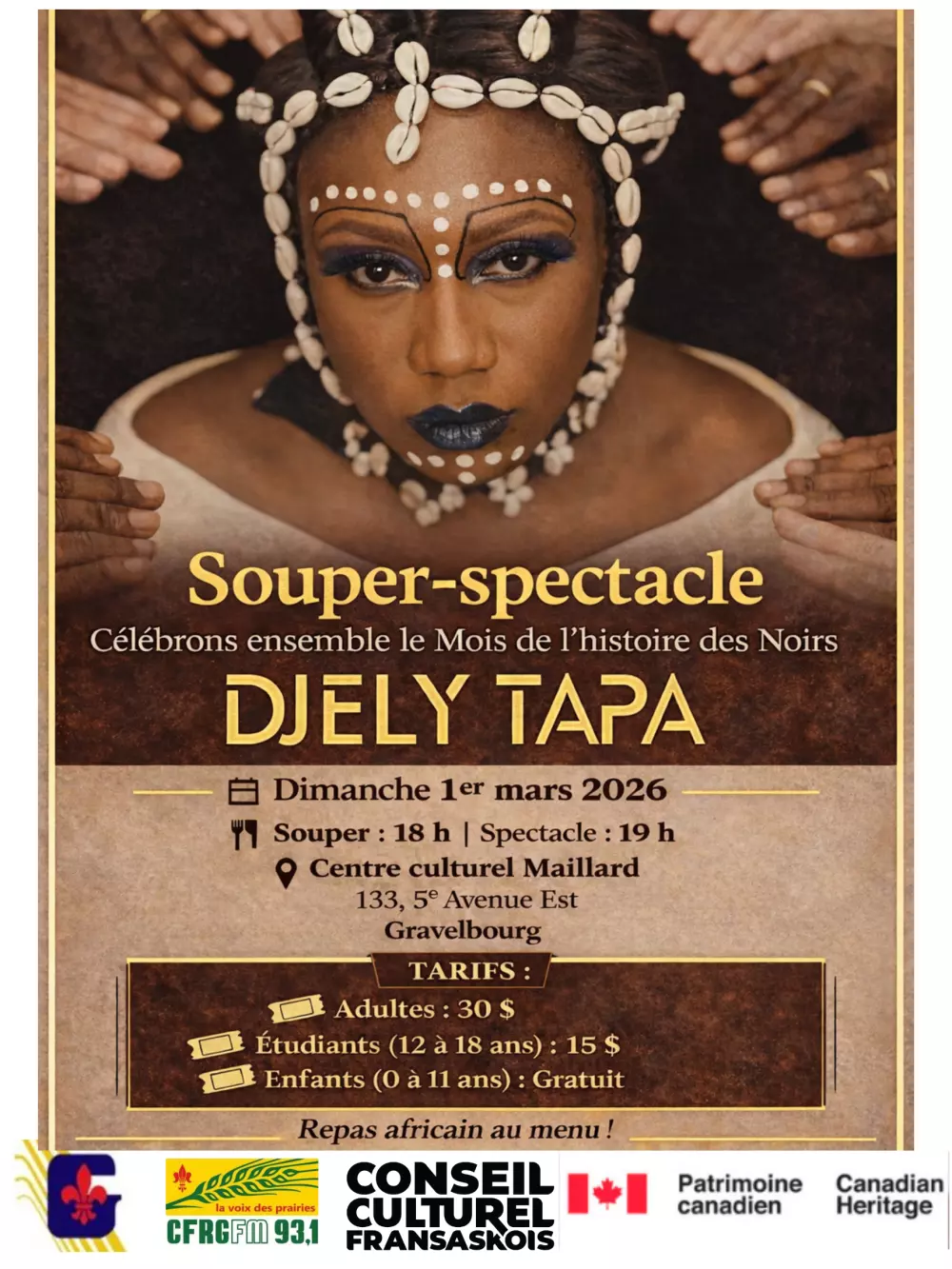 Celebration of Black History Month in Gravelbourg