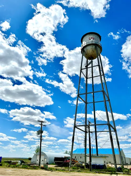 Gravelbourg Says Goodbye to its 1928 Water Tower