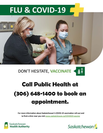 Don't Hesitate. Vaccinate